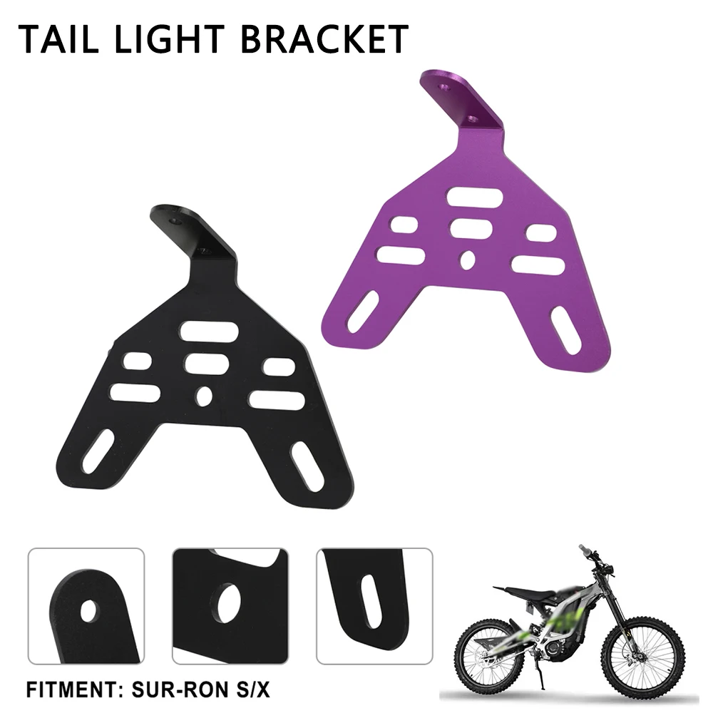 Hinten Rücklicht Halterung Halter Kennzeichen Halter Für SURRON Sur-Ron Lightbee S X Elektrische E-Bike Dirt Bikes aluminium