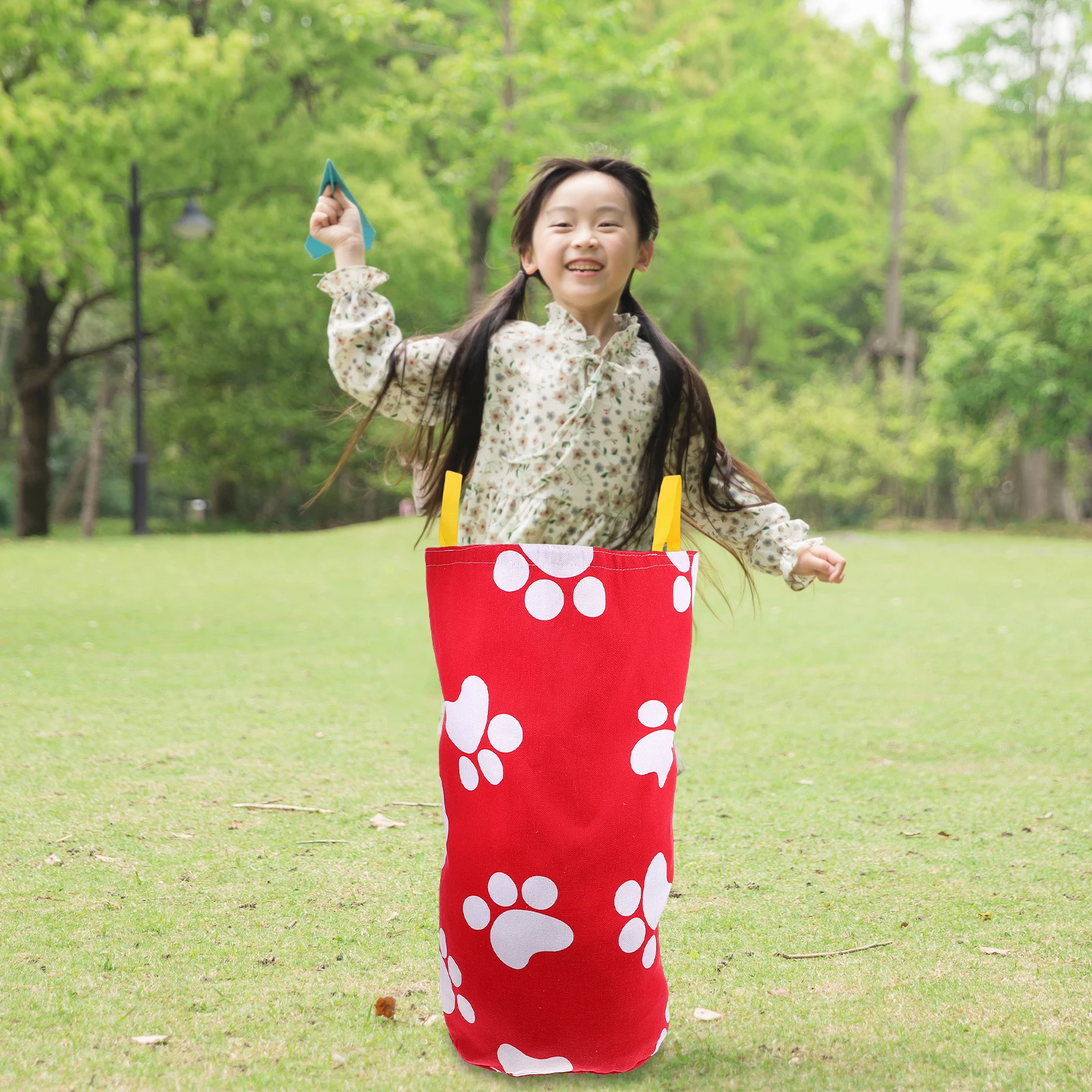 

Jumping Bag Medium Fun Outdoor Game Children Party Race Safe Material Sensory Training Equipment