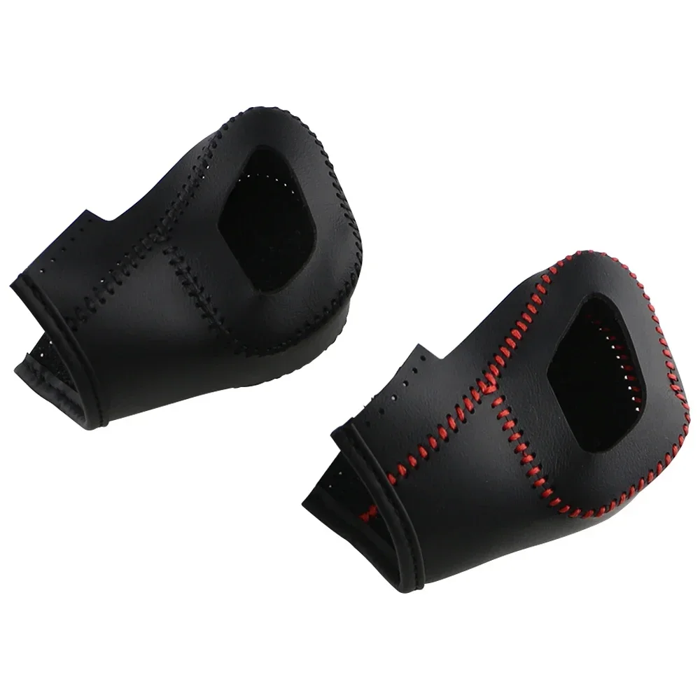 

Кожаный автомобильный чехол для ручки переключения передач для Ford Everest Ranger 2020 2021 2022 AT, аксессуары для автоматических воротников переключения передач