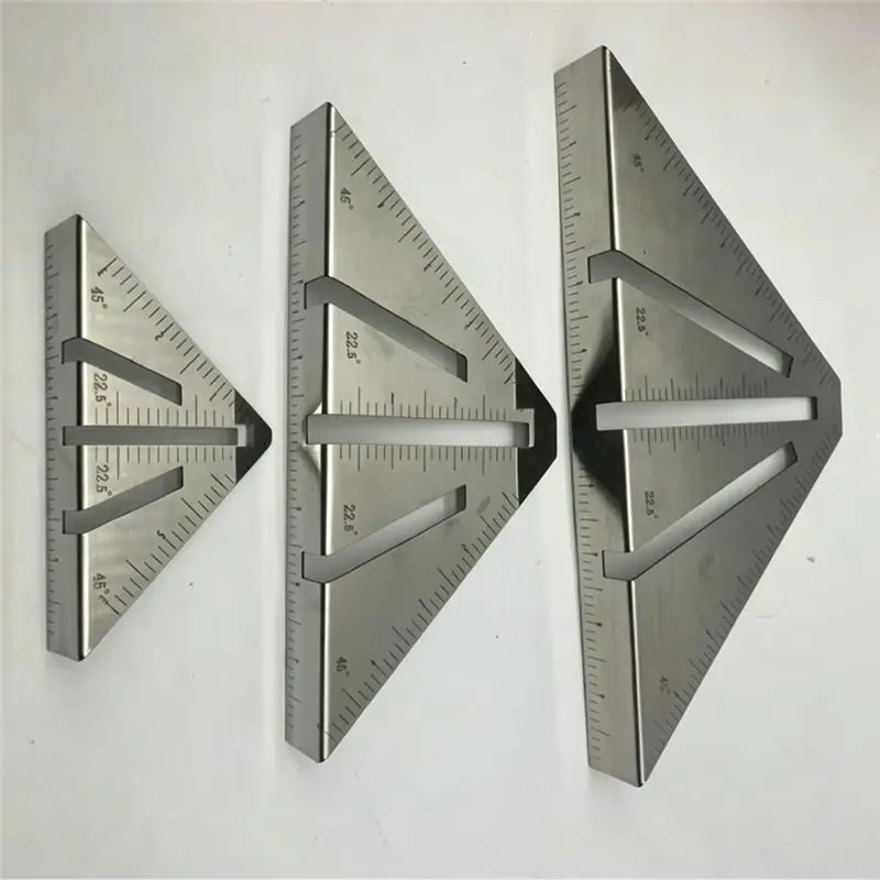 【MUST-HAVE】For Accurate Angles, Metalworking Miter Square 1Pcs Professional, Laser-Etched For Ideal For Engineers And Craftsmen