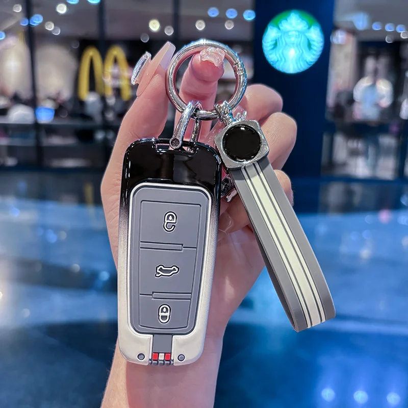 

Чехол для VW брелок для ключей Volkswagen, оболочка-держатель для Volkswagen VW Magotan Passat B8 Golf, для Skoda Superb A7, аксессуары