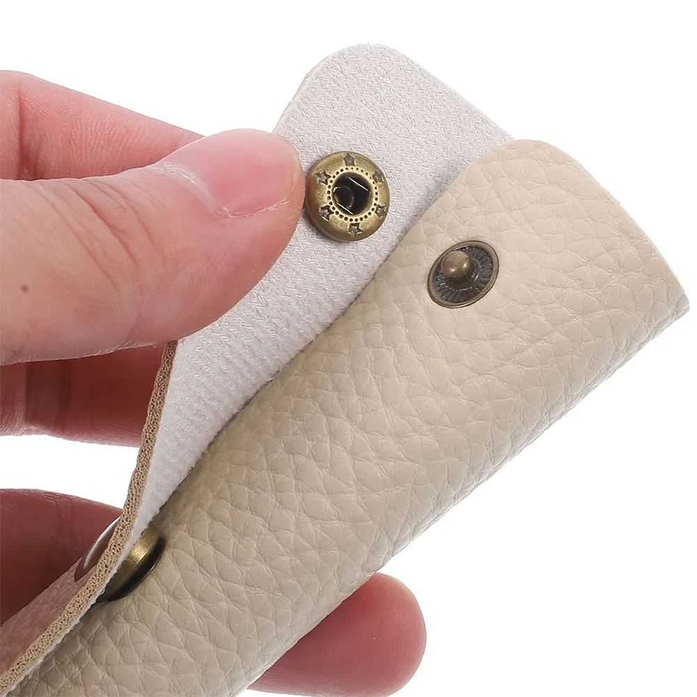 

2pcs PU Handle Grip Shoulder Strap Sleeve Luggage Wrap Suitcase Travel Bag Cover Protector Soft Durable for Anti-Slip