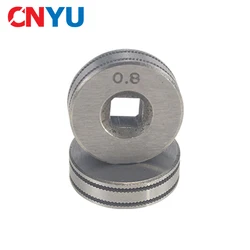 Line Wire Feed Roller Drive Stainless Steel Feeder 0.6/0.8 and 0.8/1.0 Soldering Parts Welding Wire Feeding Roll