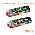 2Pcs 2400mah 3S XT60