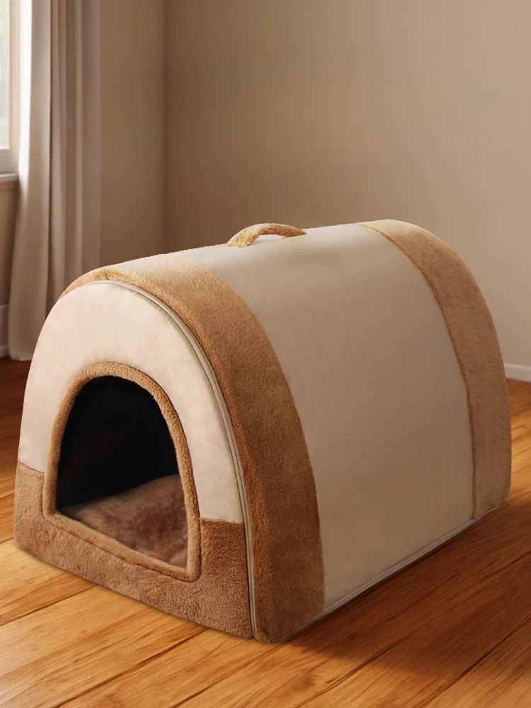 All seasons universal removable dog house medium and large dog house cat litter winter warm pet sleeping supplies