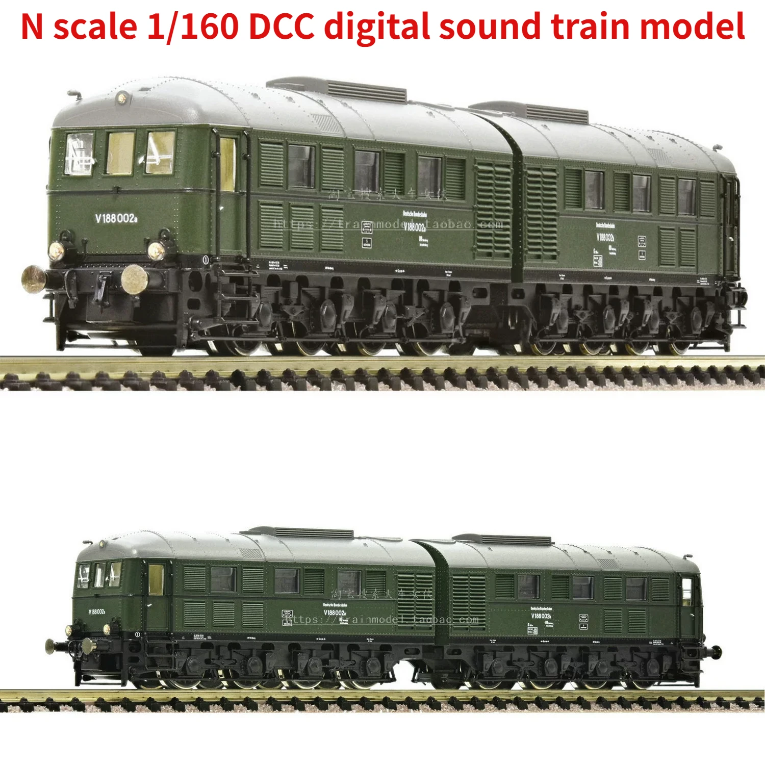 

Модель поезда FLEISCHMANN N Scale 1/160, модель 725103/725173 V188, аналоговый цифровой звук, модель пассажирского поезда, игрушка в подарок