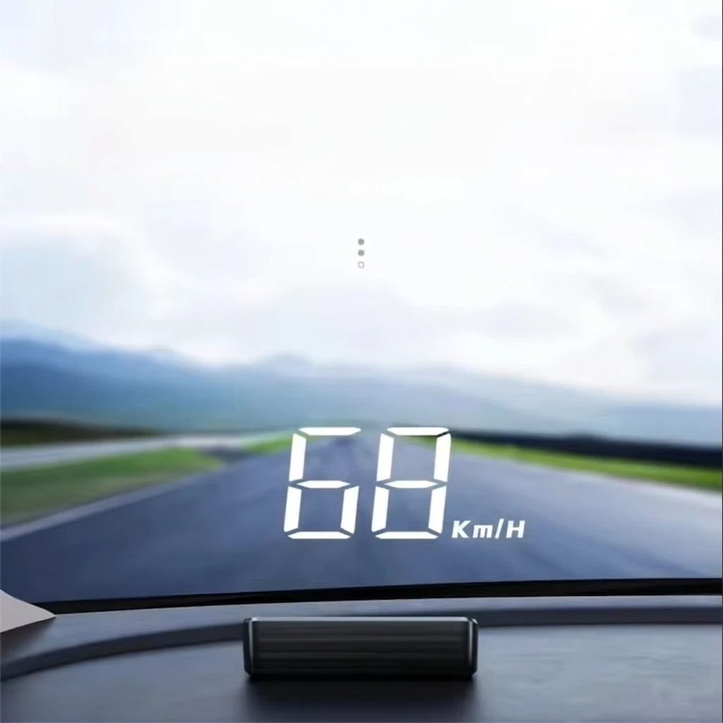 Universal Car Speedometer HUD GPS  Head-Up Display Windshield Speed Projection KMH Speed Digital Display For Vehicles Truck Auto