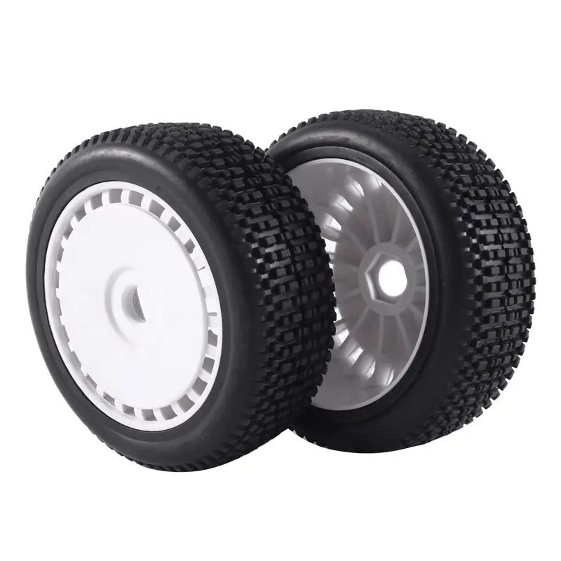 4Pcs 116Mm 1/8 RC Off-Road Buggy Tires Wheel 17Mm Hex For ARRMA Traxxas Redcat Team Losi Kyosho VRX HPI WR8 HSP Hobao