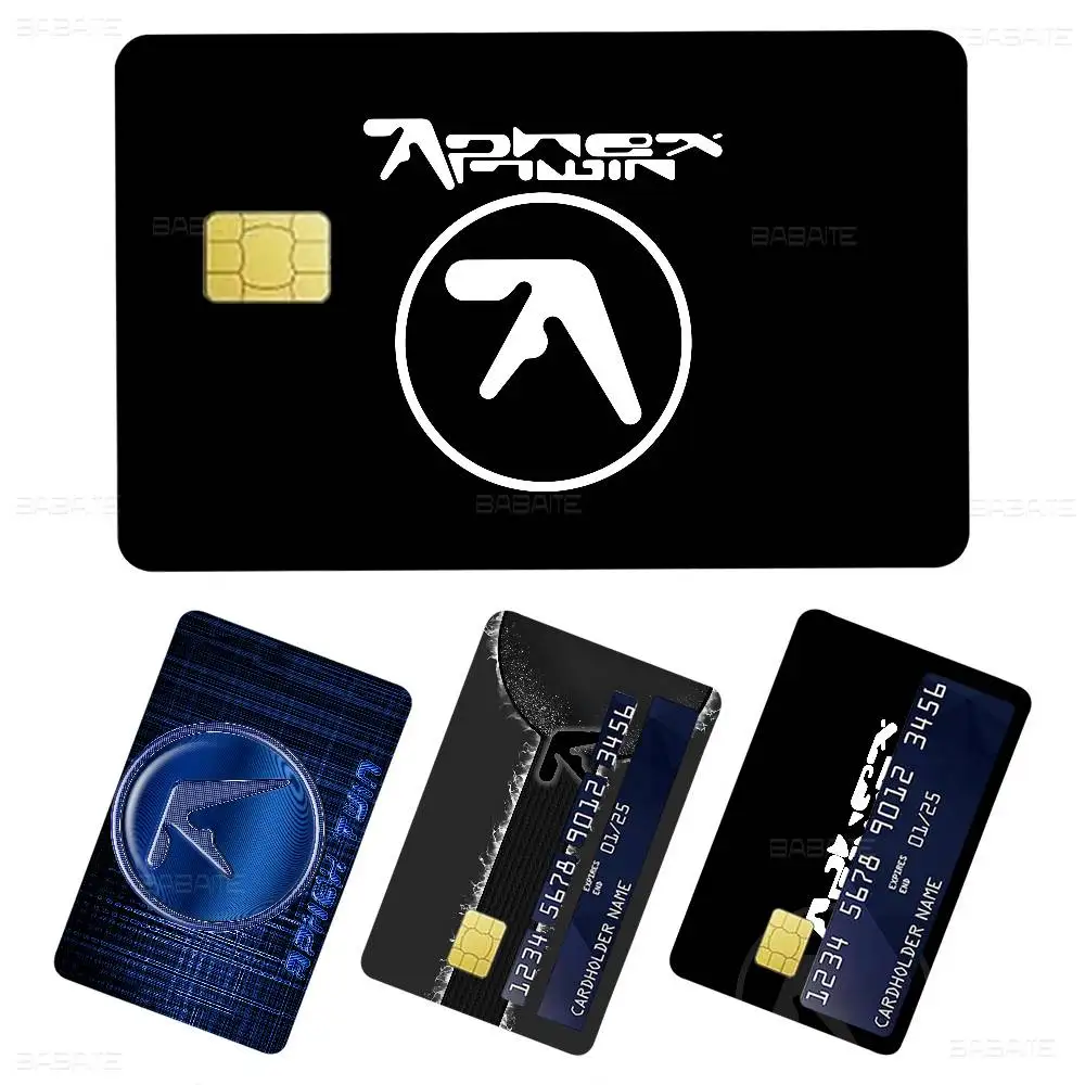 Singer Aphex Twin 19 Cartoon Credit Card Skin Stickers for Bank Card Bus Metro Card Sticker Waterproof Women Gift