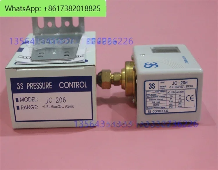 3S JC-245 JC-230 JC-220 JC-215 JC-210 JC-206 3S Pressure Switch