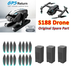 GPS Drone S188 Original Spare Part S188 Propeller Blade / 4in1 USB Charger Cable / 7.4V 1600mAh Battery Accessory