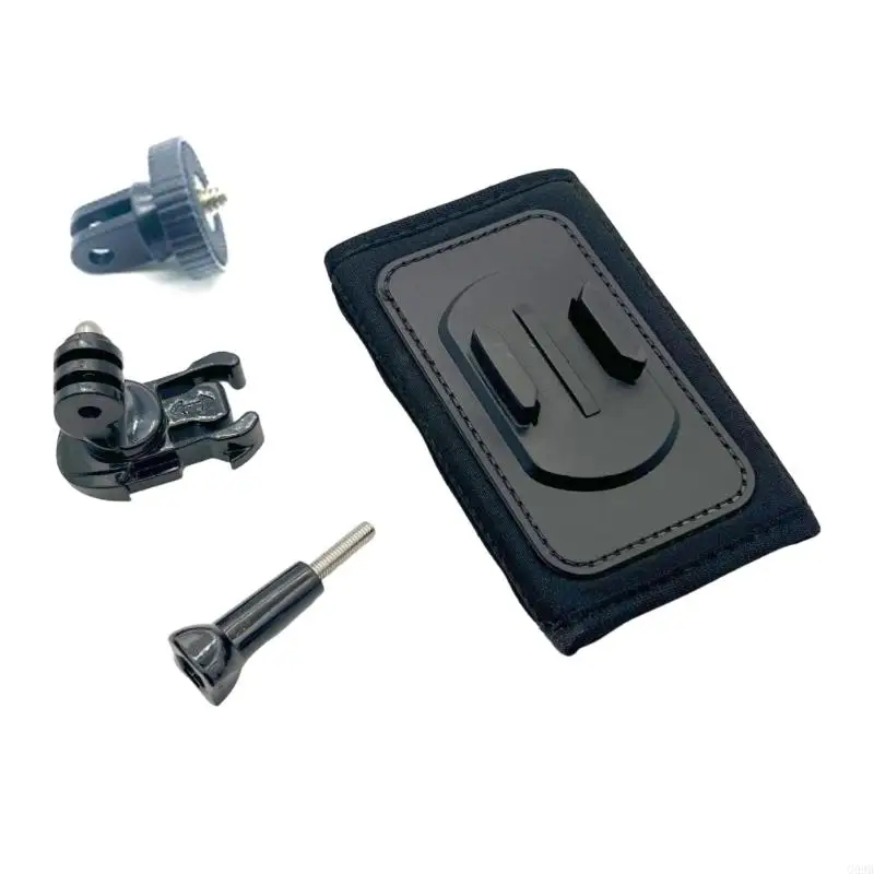 G99B Adjustable 360 Rotating Action Camera Holder Strap Mount Quick Detach Mechanism