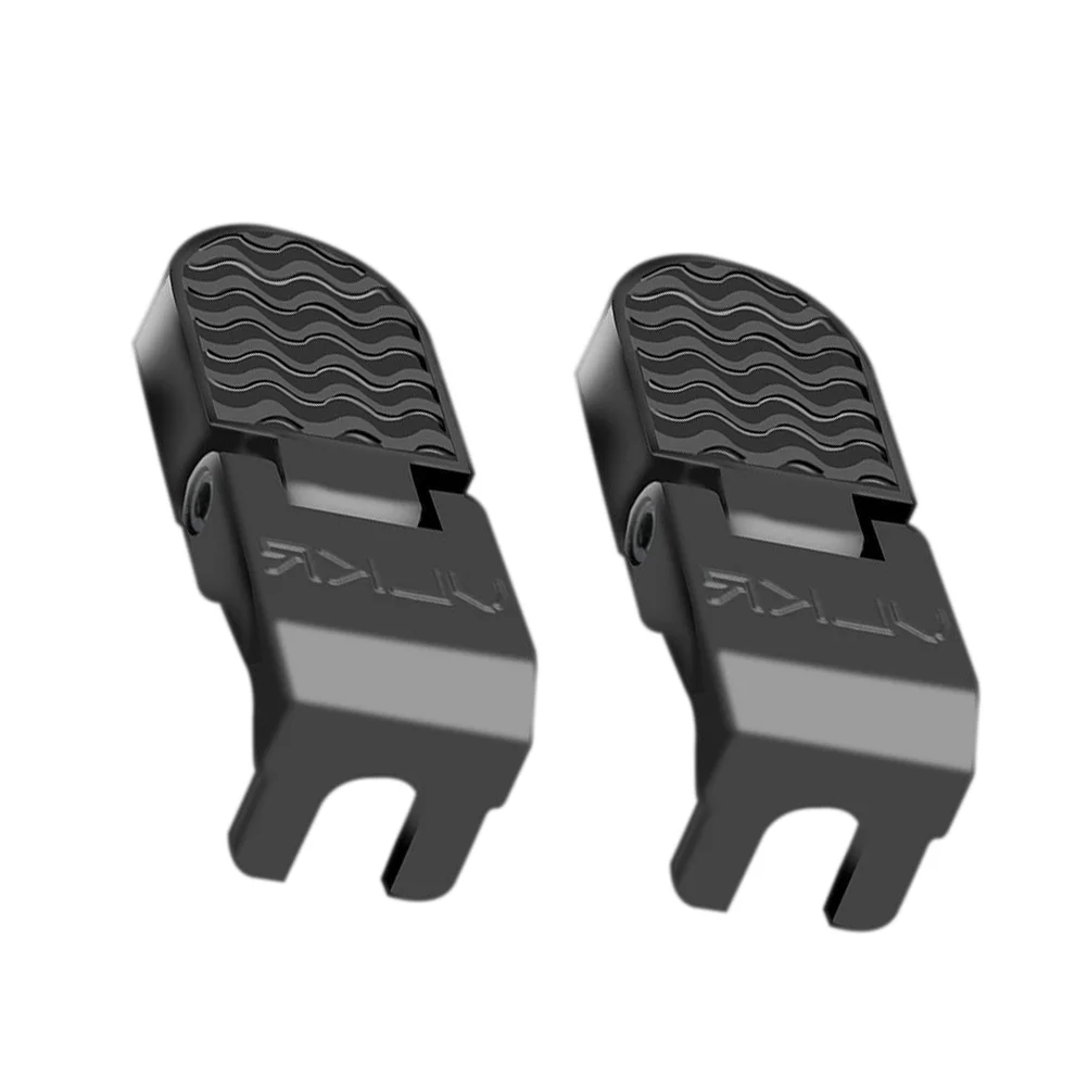 

Rear Seat Pedal Bikes Practical Fold Mountain Accessory Aluminum Alloy Cycling Useful Rear-wheel