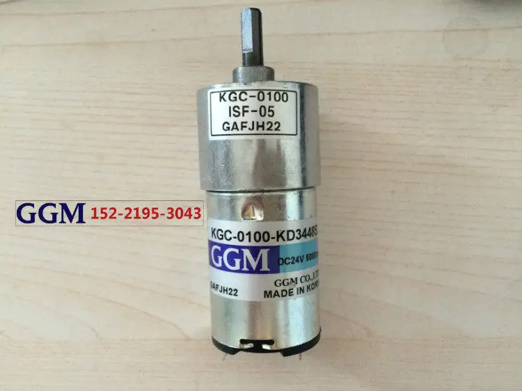 

Медицинское оборудование KGC-0030-KD3448T2 24V-7500 для корейского игрового автомата GGM