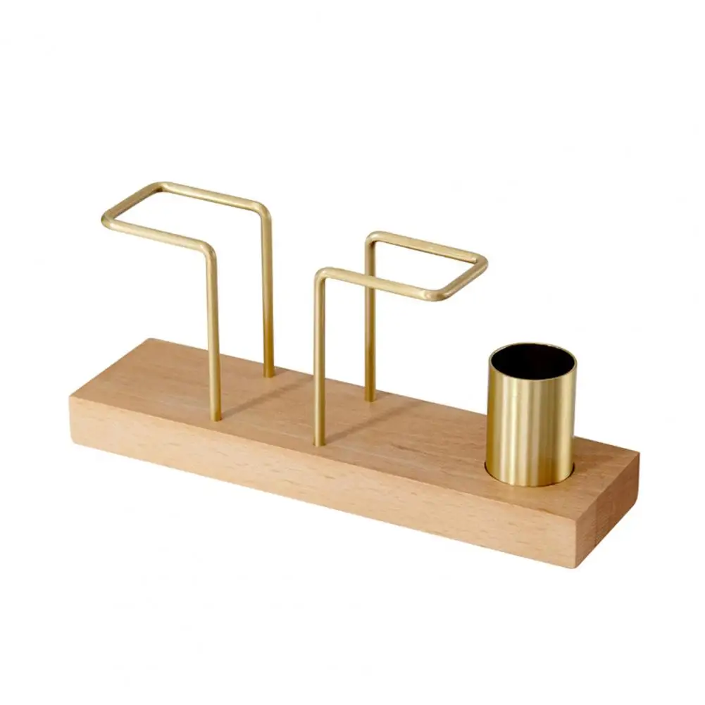 

Wooden Napkin Holder Home Napkin Table Container Gold Tissue Case With Toothpick Tissue Dispenser Restaurant Decoration