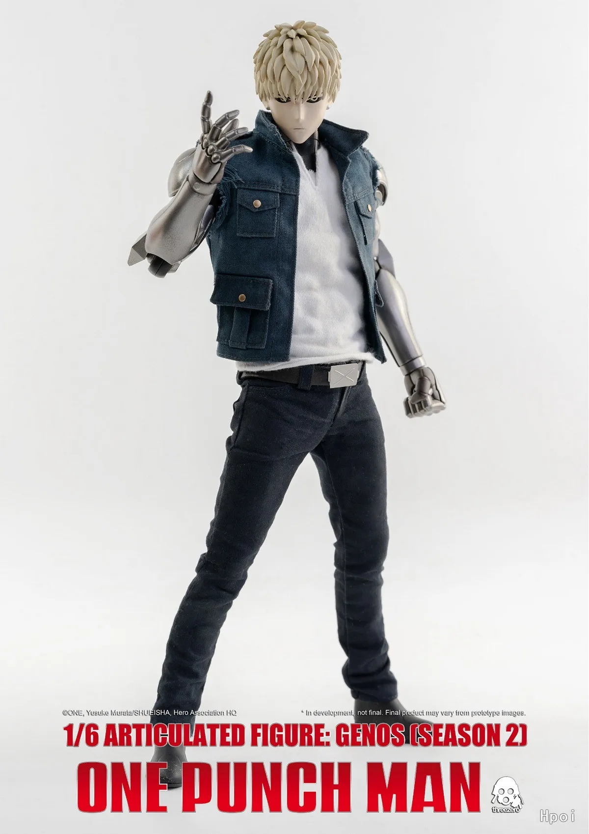 3A Threezero 3Z0138 DV 1/6 واحد لكمة رجل (الموسم 2) Genos 2.0 عمل نموذج لجسم نسخة فاخرة 30 سنتيمتر الأصلي