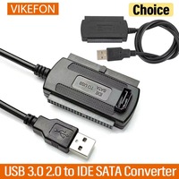 USB 3.0 2.0 to IDE SATA 3 in 1 Adapter Converter SATA 2.5 3.5 Inch SDD Hard Drive Disk HDD Adapter Cable For PC Laptop Notebook