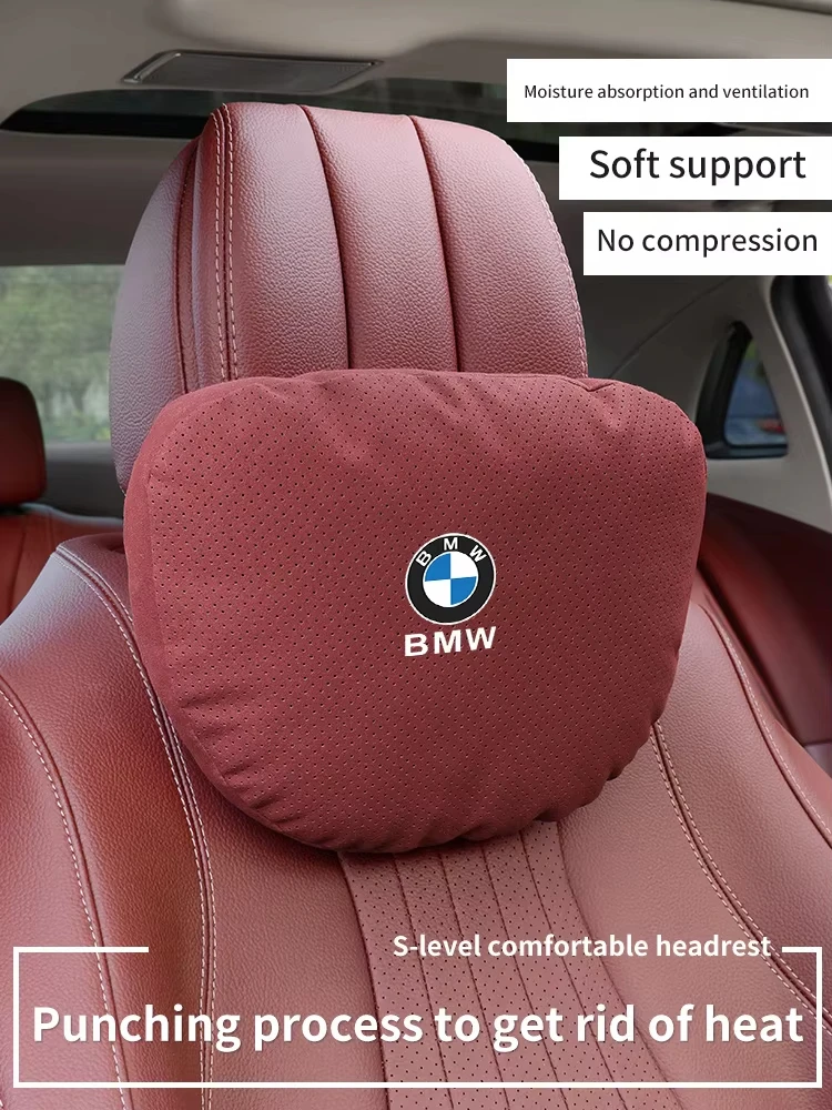 

Car Headrest Neck Support Seat Lumbar Cushion Neck Pillow For BMW M X3 X5 X7 E39 E46 E60 E65 E90 F01 F10 F20 F30 G20 G30 G05 G01