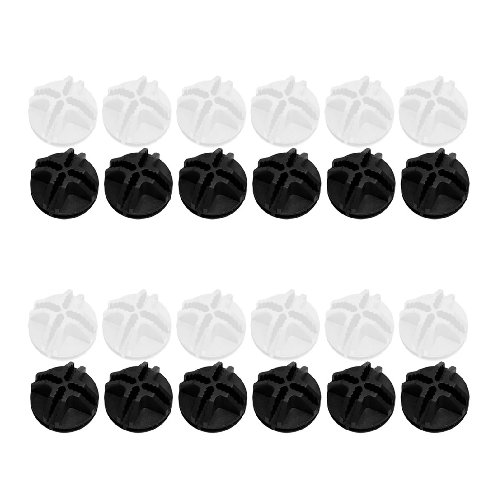 30 قطعة من موصلات الشبكة البلاستيكية عالية التحمل لتجميع الأرفف ورفوف الأحذية والخزائن النمطية وأقفاص الحيوانات الأليفة