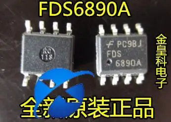 20pcs original new FDS6890A 6890A SOP8 N-channel MOSFET 100%