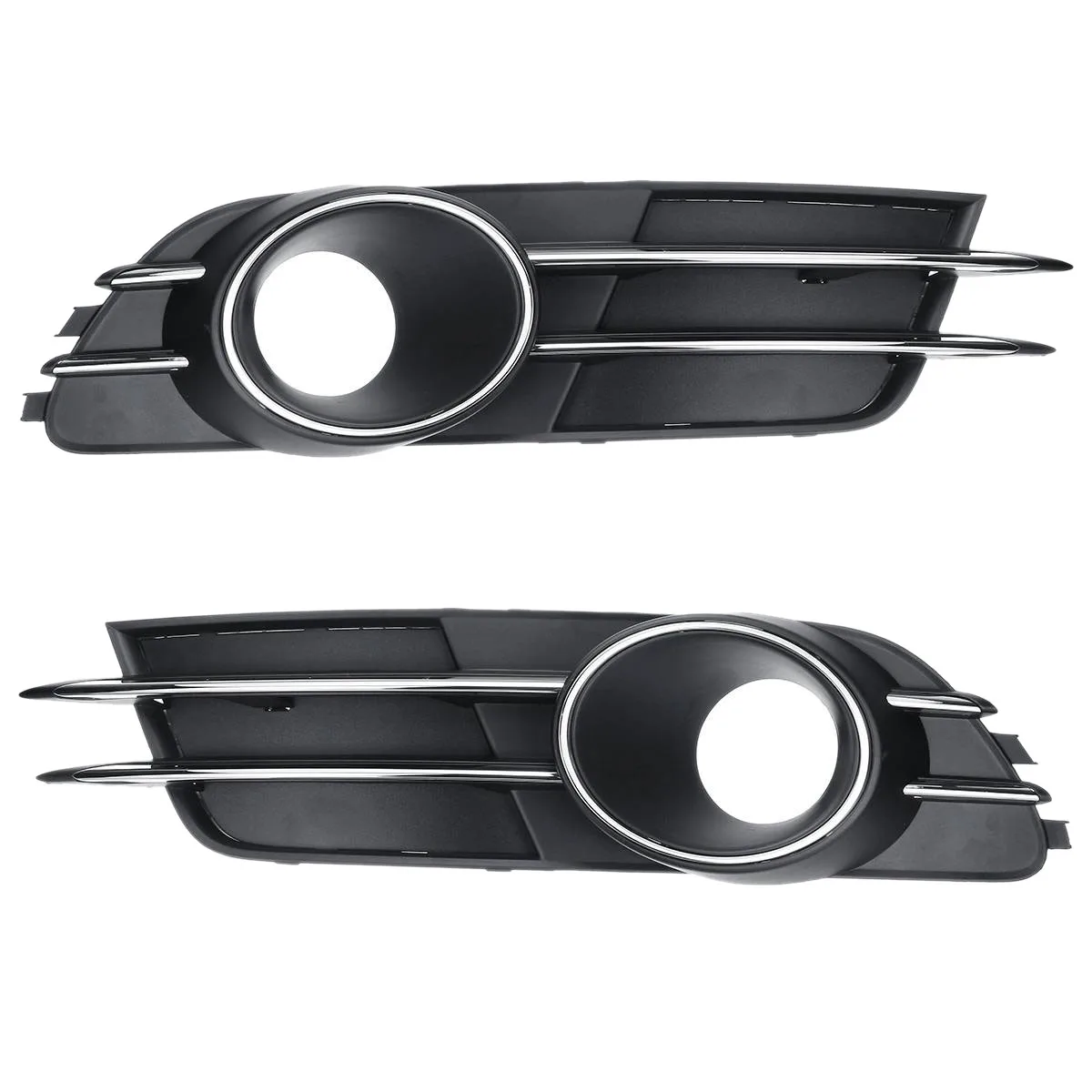 Car Front Bumper Fog Light Ventilation Grille Lampshade For Audi A6 C7 2011 2012 2013 2014 2015 2016