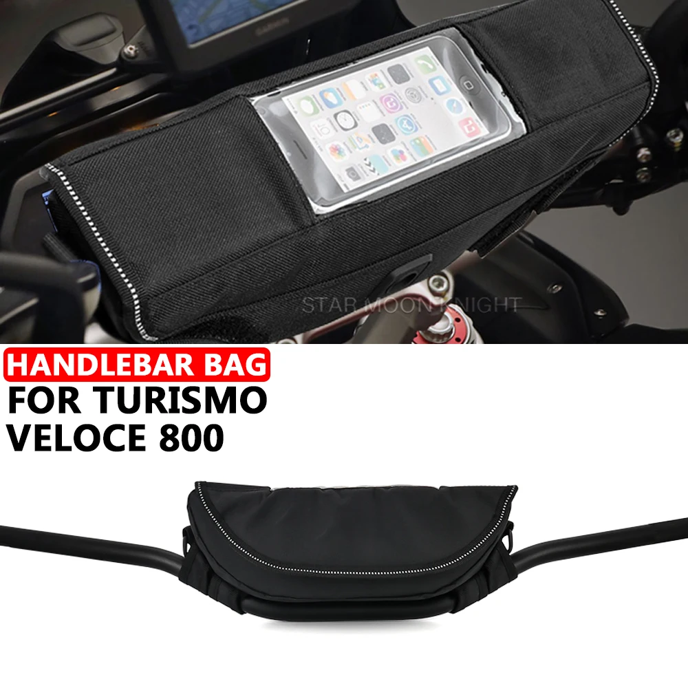 

Motorcycle Accessories Waterproof Bag Storage Handlebar bag Travel Tool bag For MV Agusta Turismo Veloce 800 Lusso RC SCS Rosso