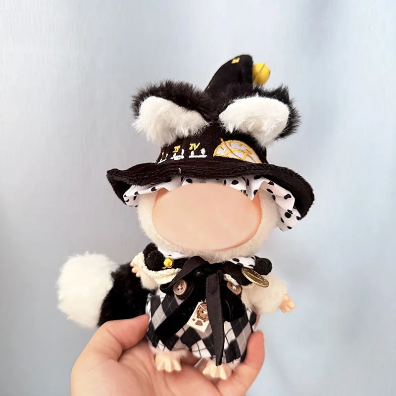 Halloween costume costume, vinyl blind box, doll pendant, 17-centimeter cute fox little wizard set