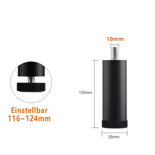 M8~M10 1PCS Adjustable Furniture Leg Aluminum Alloy Table Legs For TV Cabinet,Wardrobe,Raised Refrigerator Washing Machine Feet - Image 7