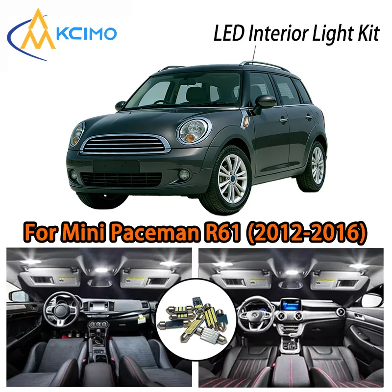 

KCIMO For Mini Paceman R61 (2012-2016) Premium LED Interior Kit - 2 Colors , Quick Installation, Long-Lasting