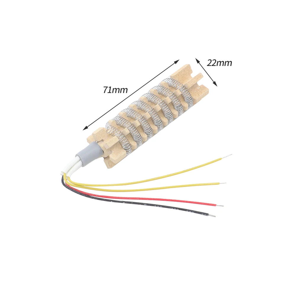 220V/110V Hot Air Gun Heating Element Ceramic Heating Core  Heater For 8586 858 858D 8858 8586DHeat Gun Rework Soldering Repair