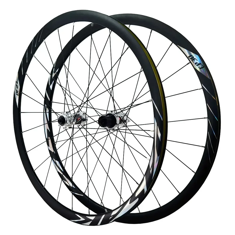 Racing Bicycle 700c Disc Brake Wheel Set HG XD MS Road Bike Straight Pull 120 Ring Six Claw Quick Release Barrel Shaft Version