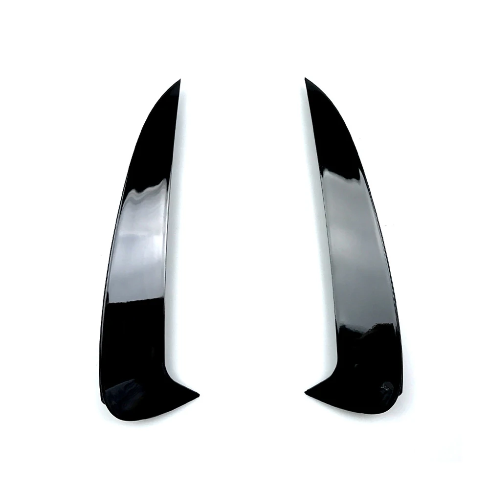 Car Rear Bumper Splitter Lip Body Kit Spoiler Air Vent Cover Canard ABS Sticker For Mercedes-Benz E-Class Coupe C238 2016-2019