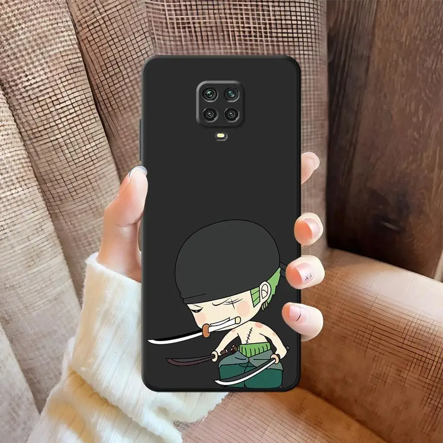 حافظة لهاتف Xiaomi Redmi Note 11 13 12 Pro Plus 11S 12S 9s 10 9 8 Pro 10S غطاء خلفي ناعم قطعة واحدة كرتونية تشيبي زورو