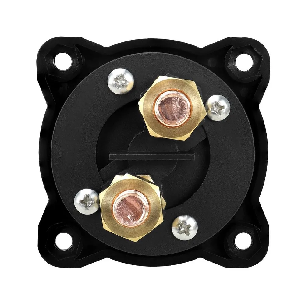 for Marine Battery Selector Battery Isolator Switch Construction Patented Locking System High Current Capacity