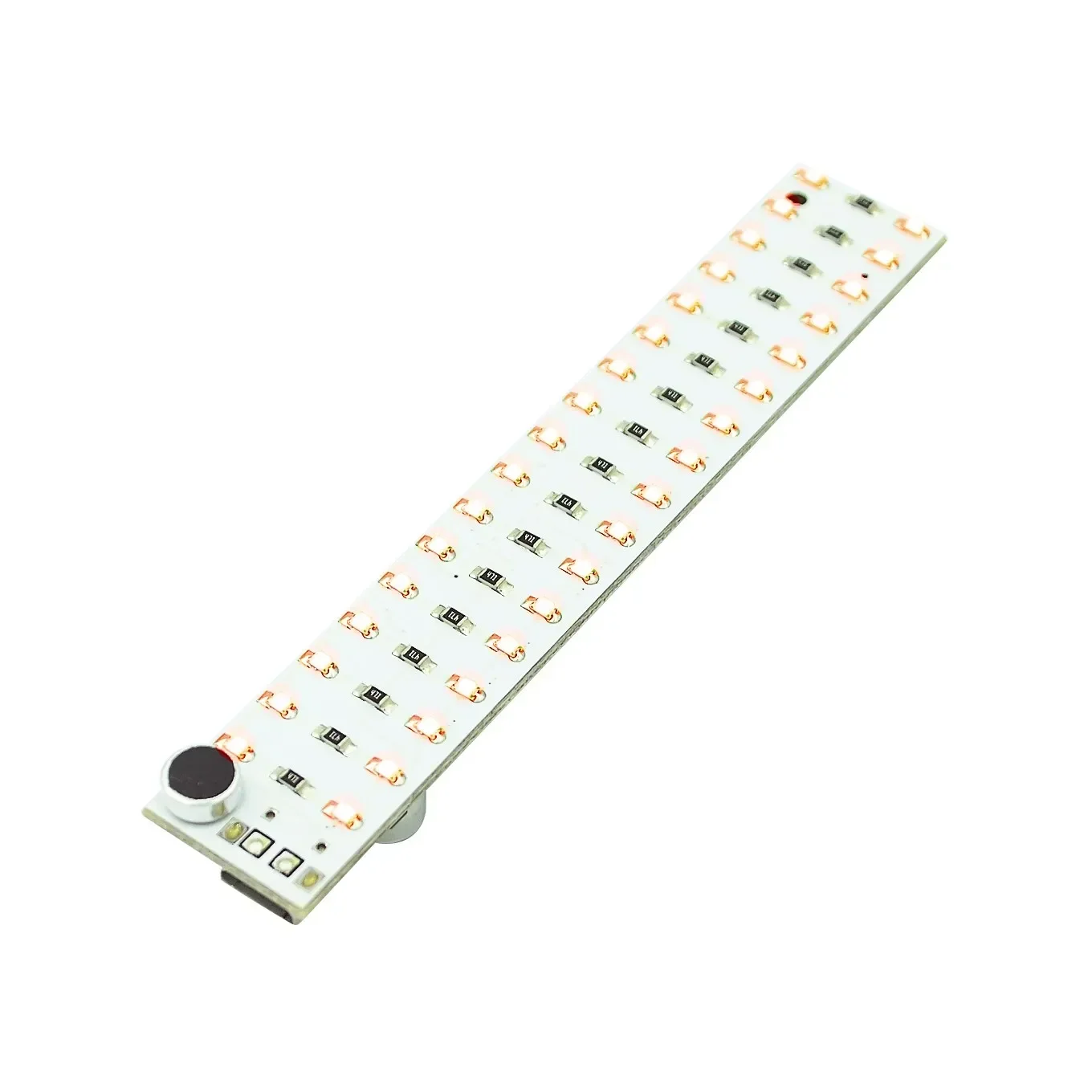 Audio frequency spectrum LED light circuit board production music rhythm light cube finished 2*17 lights