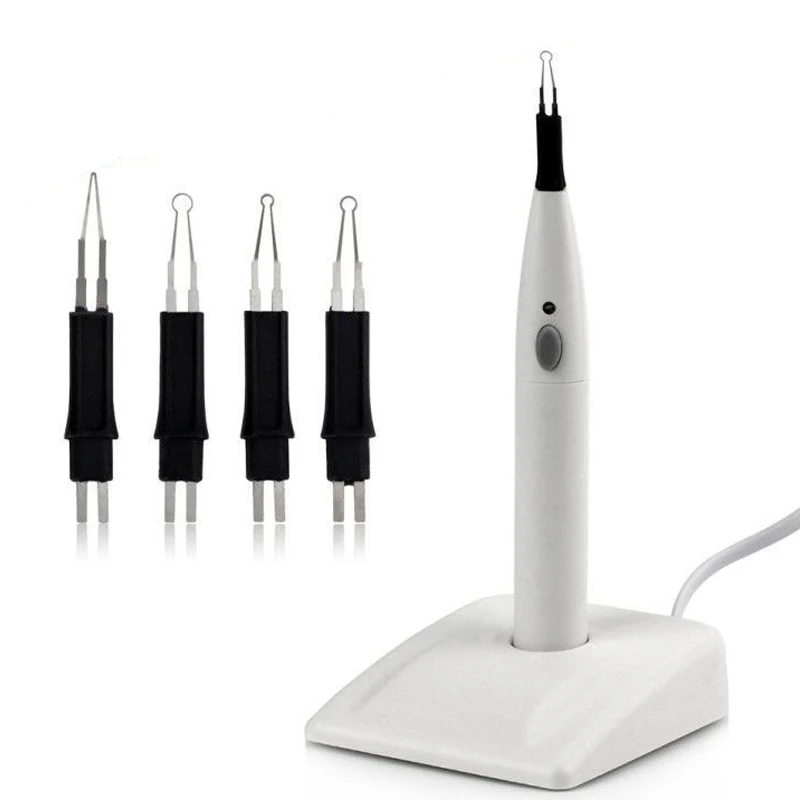 Full Set Gutta Percha Point Cutter Tool Rapid Heating Electrocoagulation Hemostatic Pen Gingival Cutter Wireless Charging