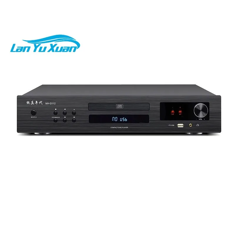 

HIFiAMP MH-D112 Hi-Fi двухламповый CD-плеер без потерь Bluetooth5.2 6*1N электронный ламповый усилитель для наушников, выход