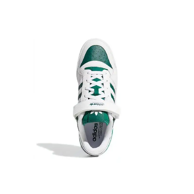 Adidas Forum Low White Collegiate Green Кроссовки GY8556