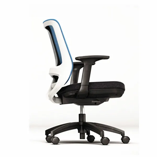 Modern Design Office Mesh Chair Self-Weight Tilt Mechanism Ergonomic Lift Chair Middle Back Support BIFMA Certified 5-Star Base