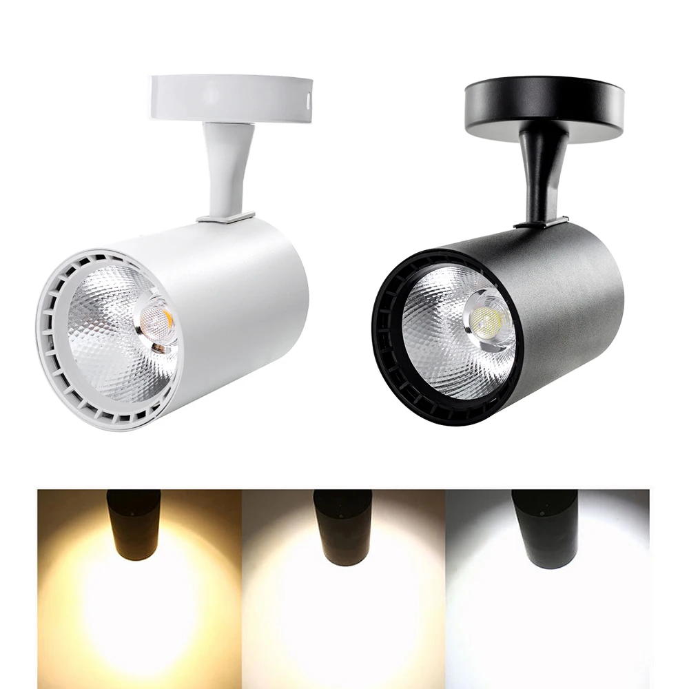 

20W 30W COB Ceiling Type Light Shop Clothing Store Home Background Wall Spotlight Led Surface Mounted Spotlight 220V