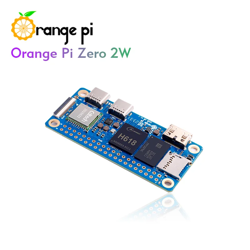 

Orange Pi Zero 2 Вт 4 ГБ 2 ГБ 1,5 ГБ 1 ГБ ОЗУ Allwinner H618 Четырехъядерный процессор Cortex-A53 Мини-ПК Поддержка WiFi5 + BT5.0 Для Orange Pi Zero 2 Вт