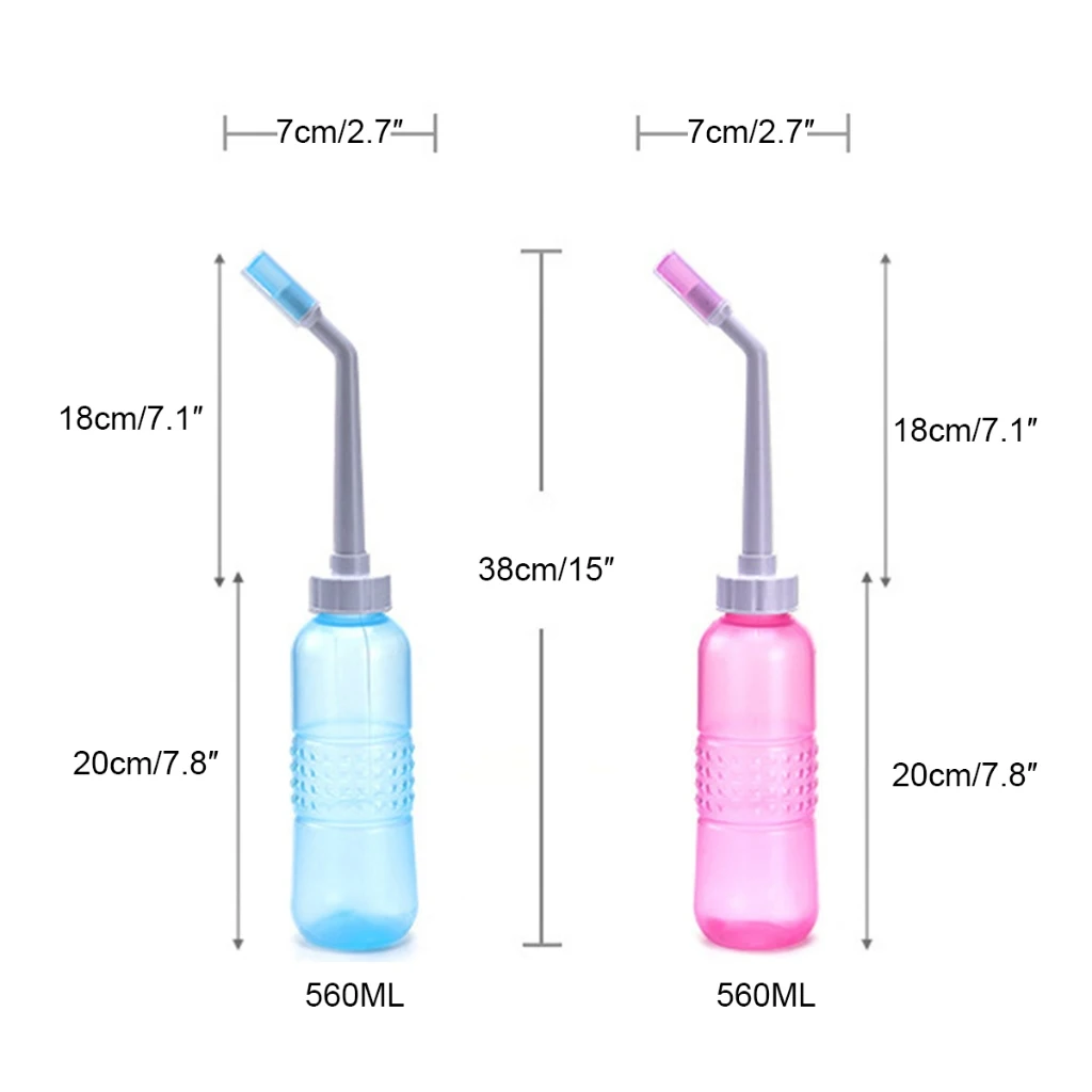 Practical Portable Bidet Spray Handheld Travel Bidet for Pregnant Women Cleansing Water Washer Bottle Baby Showers Mom Bottle