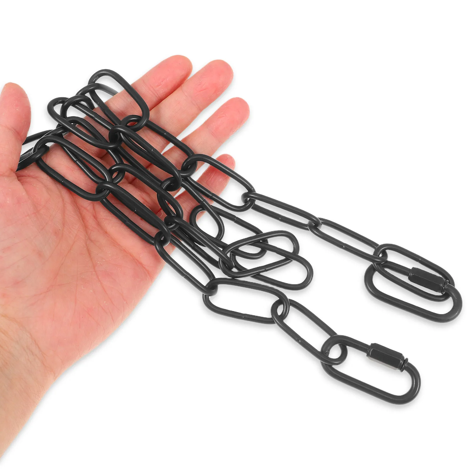 

Heavy Duty Iron Chain for Pendant Lamps Hanging Basket Chain Ceiling Light Fixture Extension Lamp Fixture Hooks