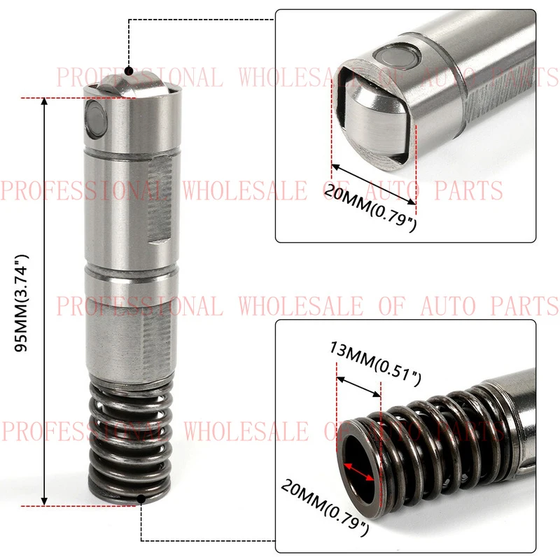 V+ New Active Fuel Management AFM DOD Valve Lifters For GM 5.3L/6.0L/6.2L 12645725