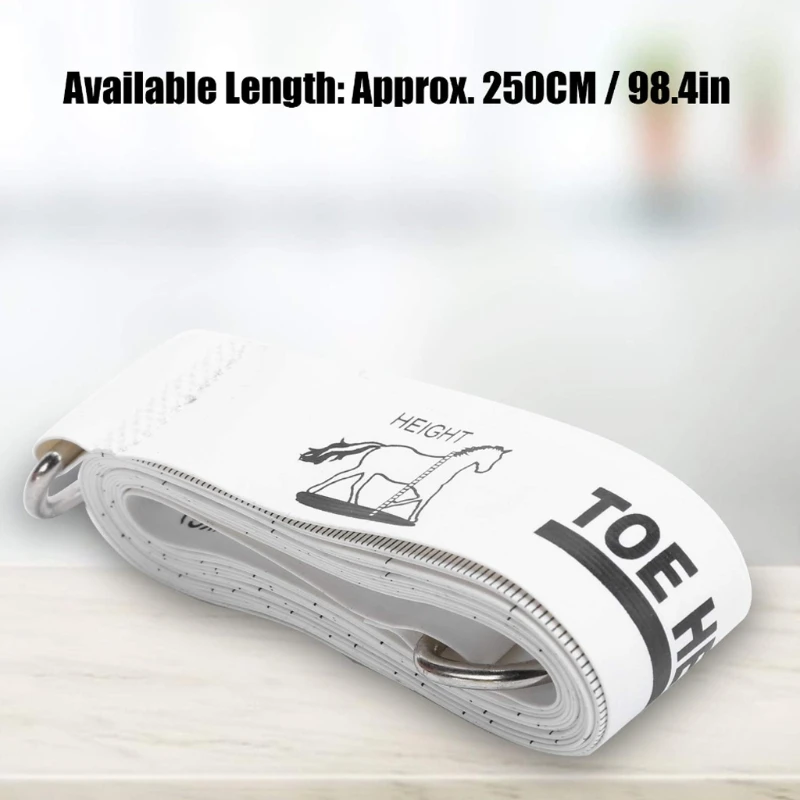 Measure Horse & Pony Height & Weight Tape 2.5 M/ 98 In Easy Measure Animal Measure Tape Flexible M4YD