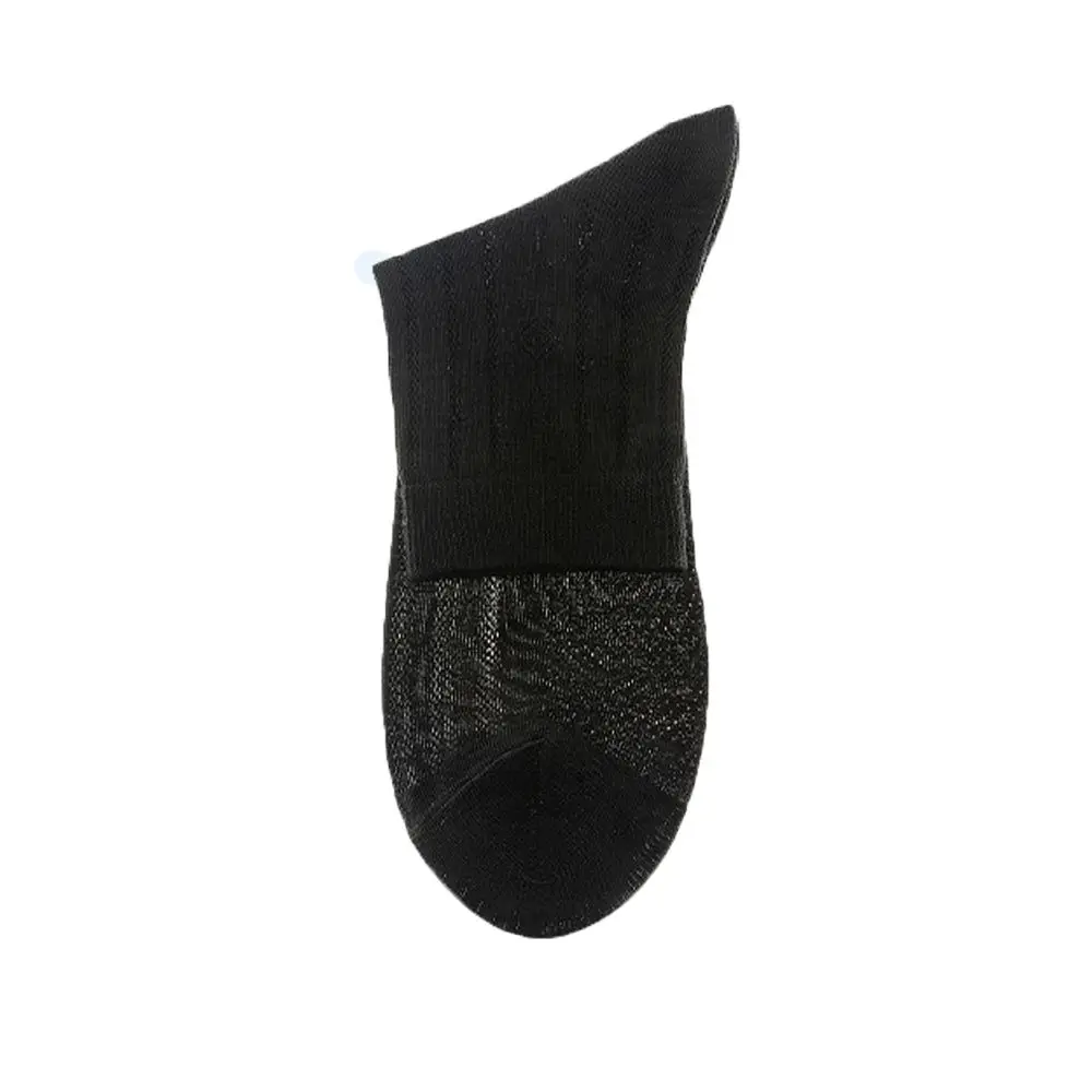 Mint Cooling Socks Men Breathable Mesh Ankle Socks Thin Summer Sweat Absorbent Antibacterial Sports Cotton Sock Business