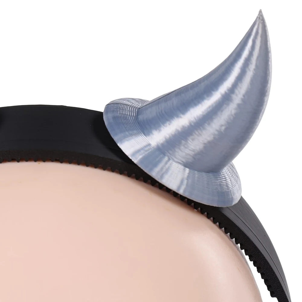 Anime Stage OF Alien Cosplay Till Devil Horns Headband Cosplay Headpiece Disfraz Roleplay Props Halloween Carnival Party view 5
