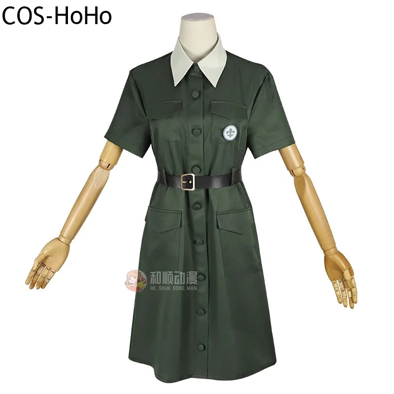 COS-HoHo Reverse:1999 Eagle Game Suit Lovely Dress Uniform Cosplay Costume Halloween Party Role Play Outfit Women Daily Wear