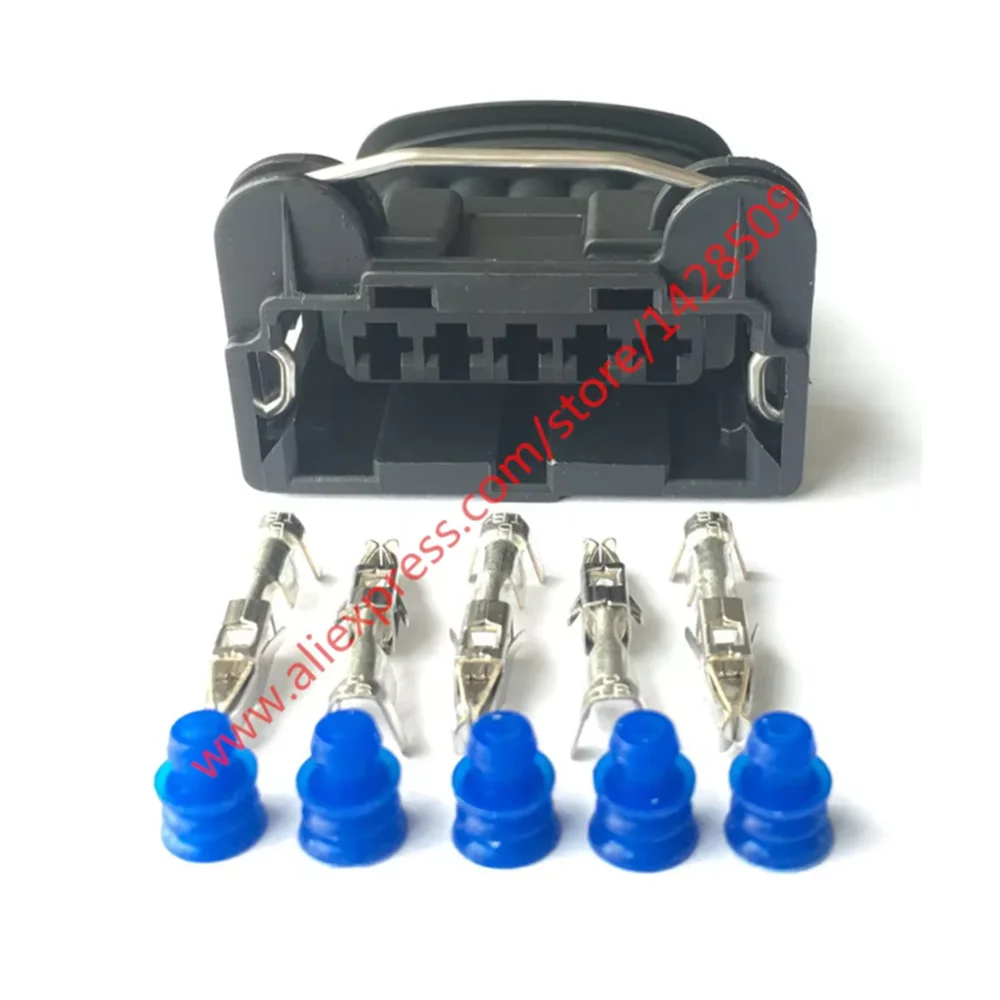 1 Set 5 Pin Junior Power Timer JPT AMP Female Sealed Automotive Connector 282193-1