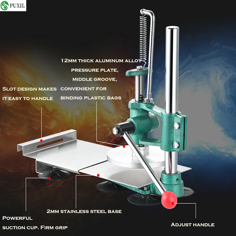 مكبس عجينة البيتزا اليدوي ، مكبس تسطيح عجين البيتزا ، أسطوانة العجين ، مكبس تشاباتي ، آلة ضغط ، مكبس المعجنات ، 25: 50